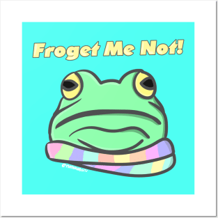 Froget me not Posters and Art